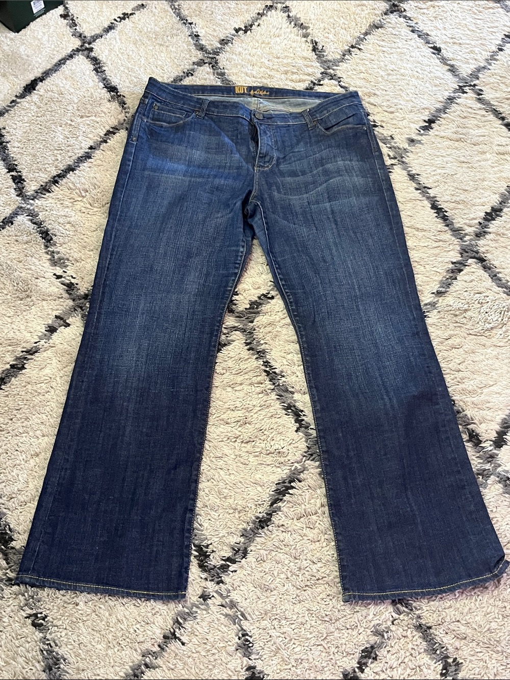 Kut from the Kloth Women’s Bootcut Jeans Dark Wash Size 20W EUC